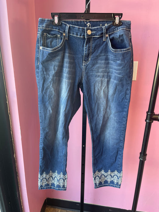 New Direction Blue Jeans Women sz 14