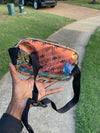 Adidas Fanny pack bag gold clear