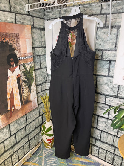 Express Black Jumpsuit Women sz 12