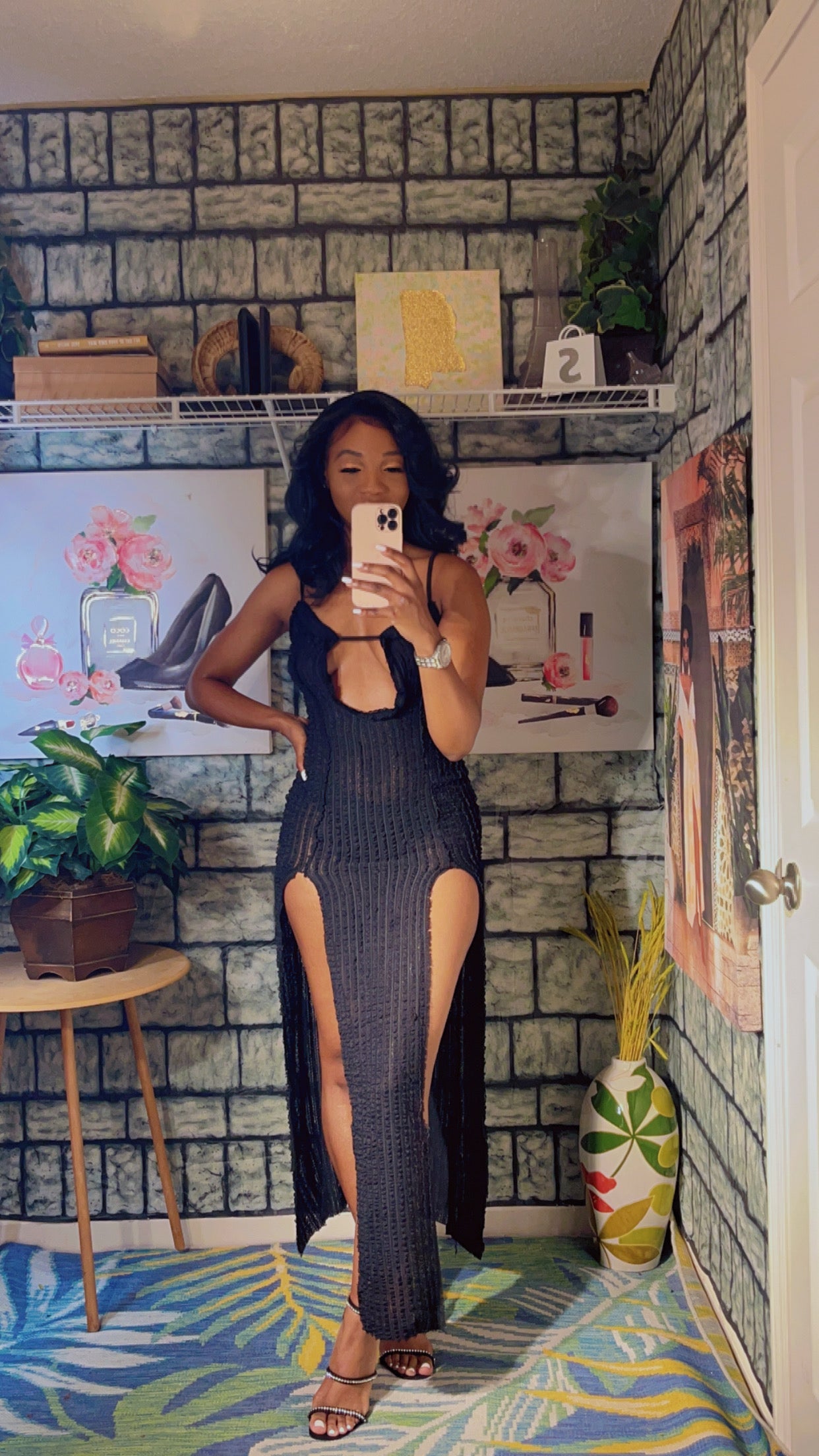 New black dress sz small