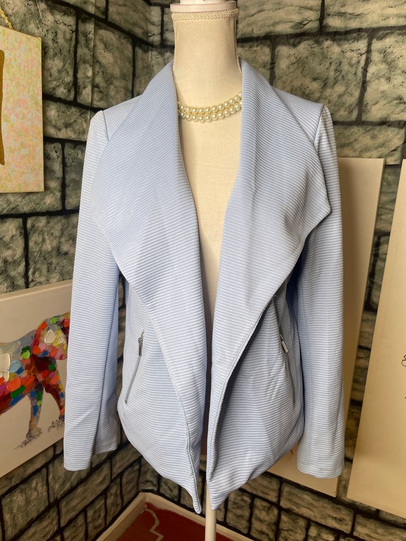 Allison Daley blue blazer women sz 10