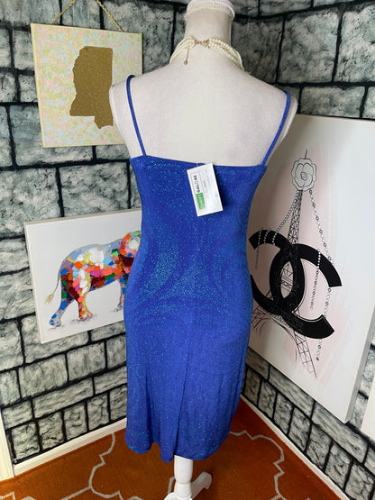 My Michelle Blue Dress Women sz Medium