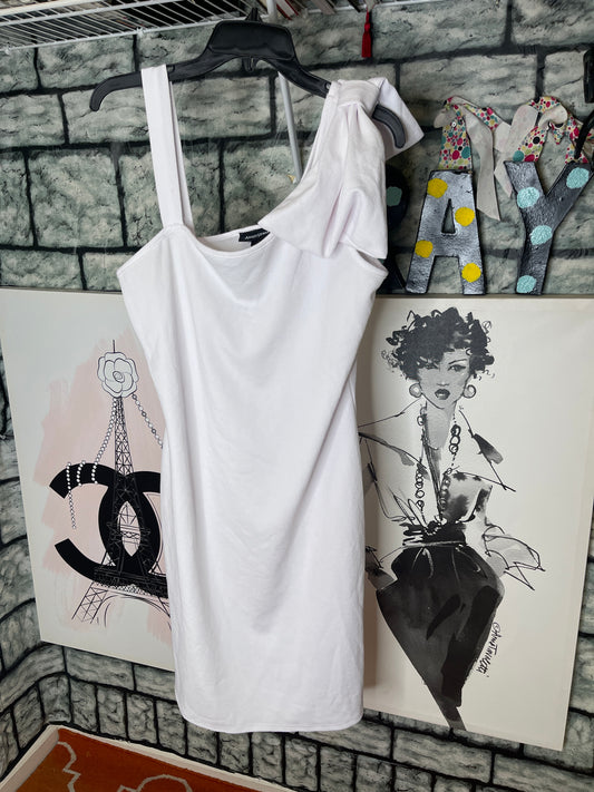 NEW Ashley Stweart White Dress Women sz 14/16