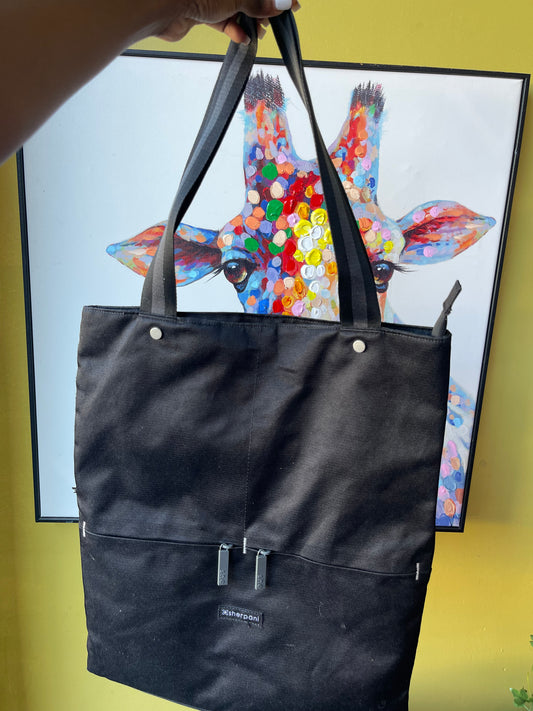 Sherpani Black Tote Bag