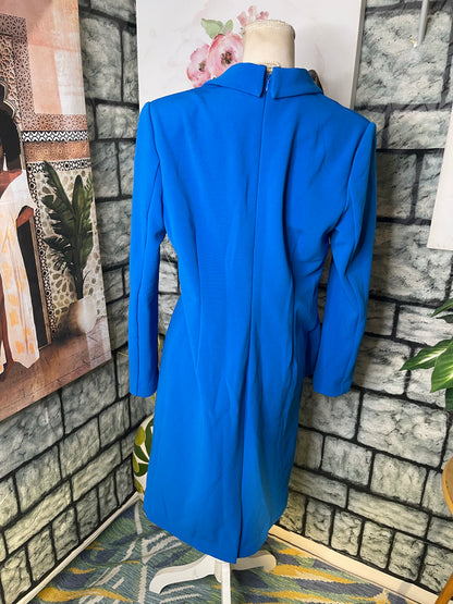 Monroe & Main Blue Dress Women sz 12