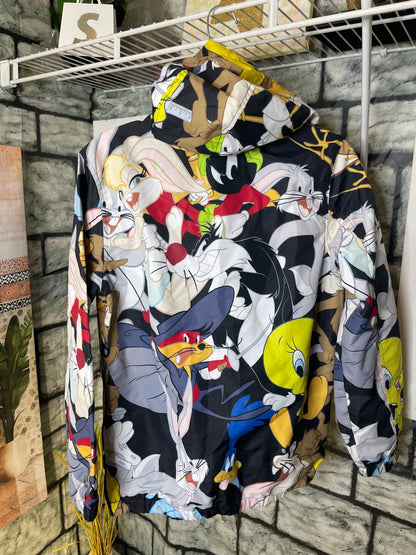 Members Only Pullover Looney Tunes Men sz XS
