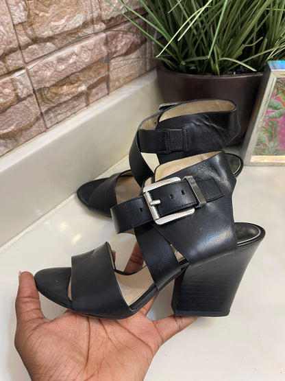 Michael  Kors Black Low Heels Women sz 5.5