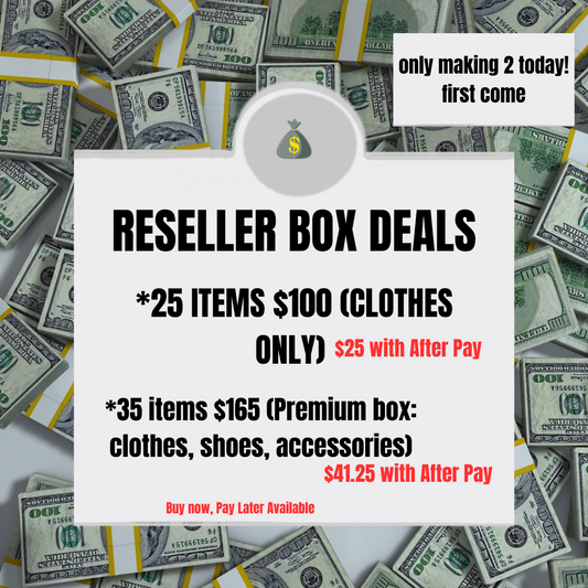 Reseller Box Deal Sunday Nov 3