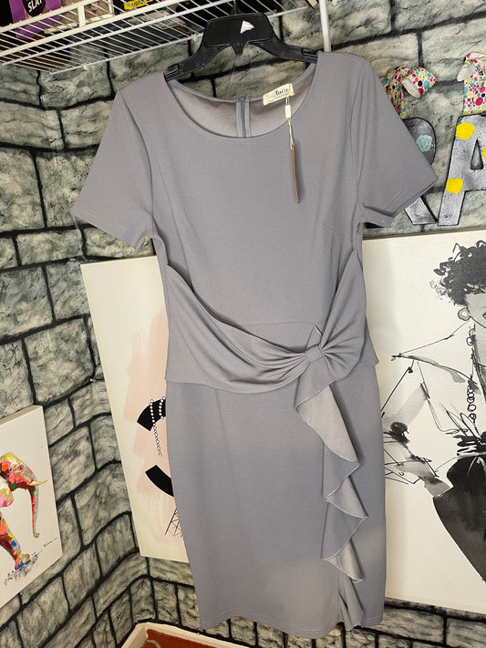 NEW Aisize Gray Dress Women sz Large (would say can fit XL as well)