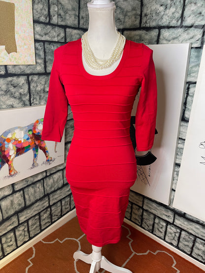 MNG Basics Red Dress Women Sz Small