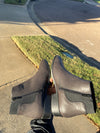 NEW bar III gray black boots women sz 8