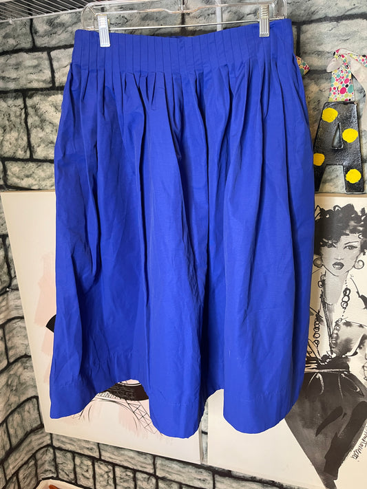 NEW Banana Republic Skirt Blue Women sz Medium