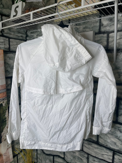 Nike White Gold Jacket Girls sz Medium