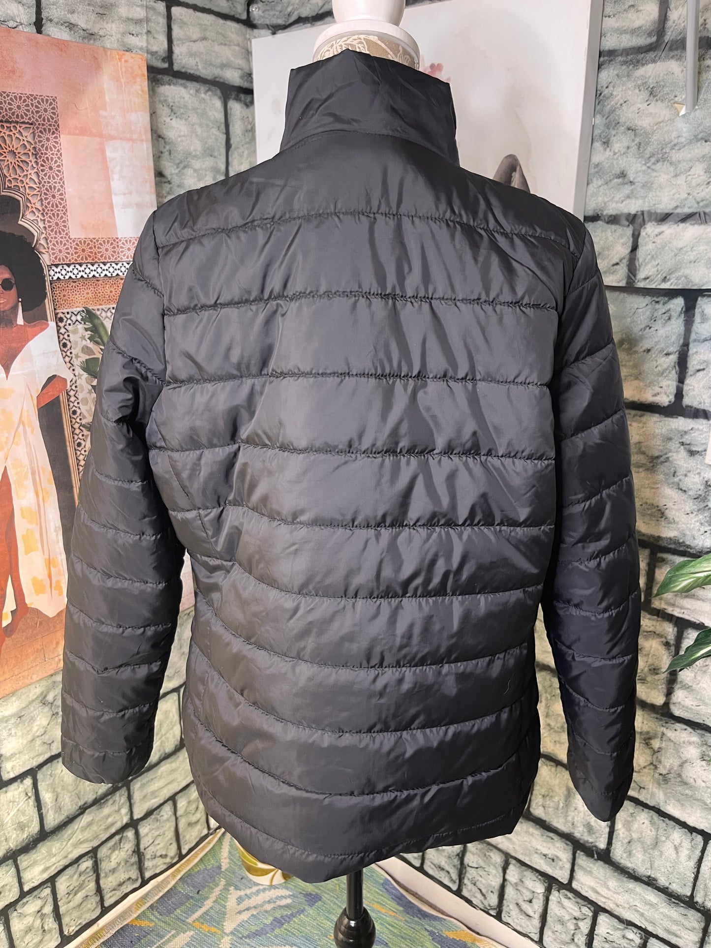 New Balance Black Jacket Women sz Large