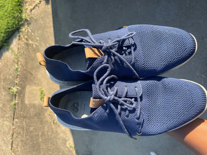 Clarks Blue Casual Shoes Men sz 11
