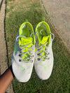 Nike white neon green women sz 10