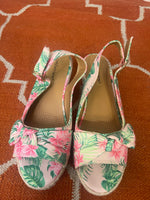 New Comfort view sandals pink green women sz 8.5