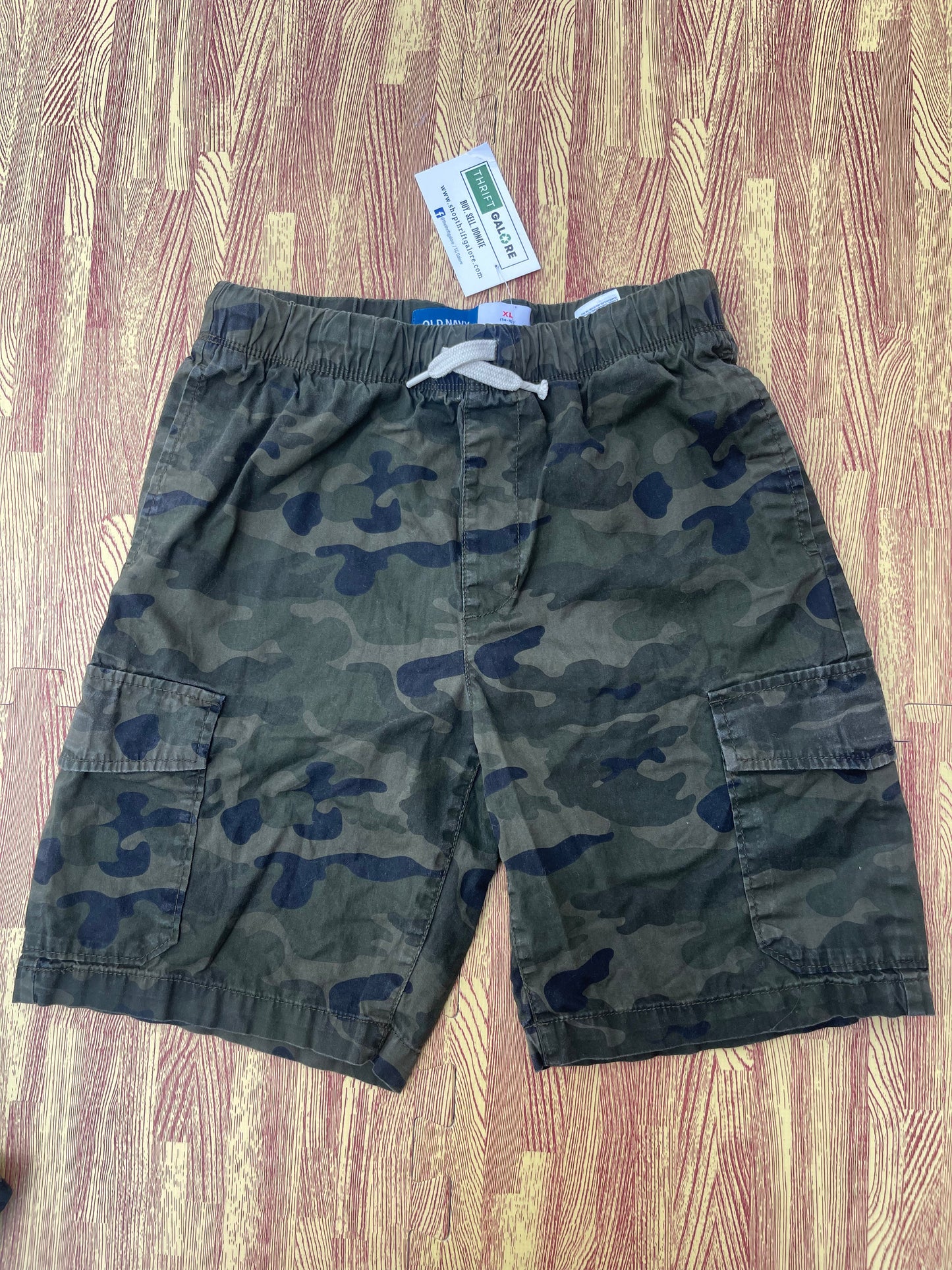 Old Navy Camo Pants Shorts Boys sz XL 14/16