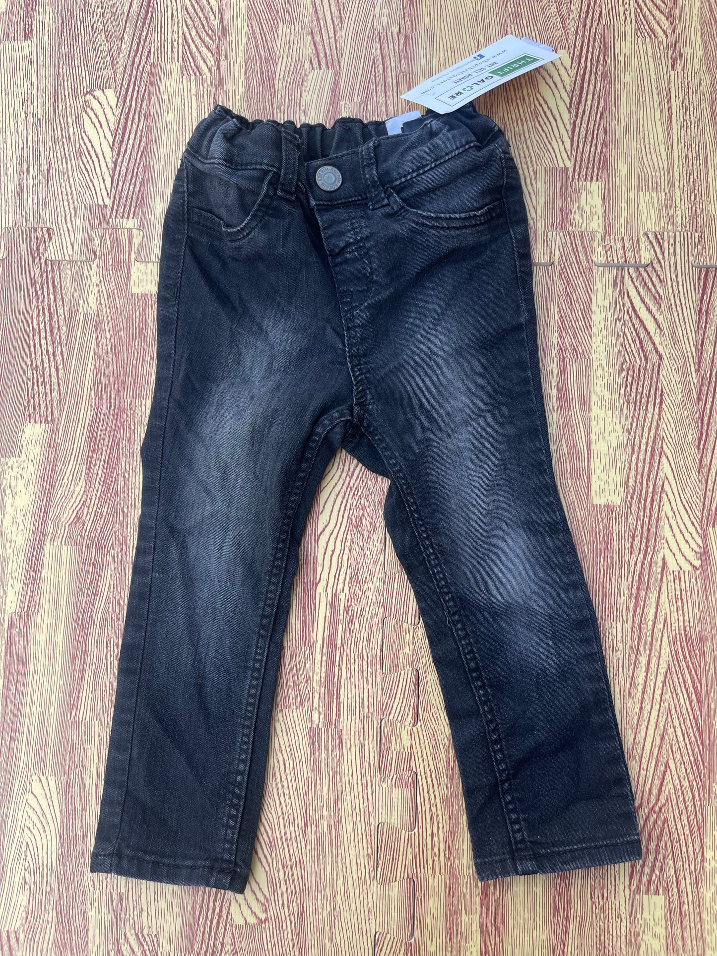 H&M Black Jeans Boys sz 18M