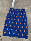 Adrianna Papell blue skirt set women sz 8