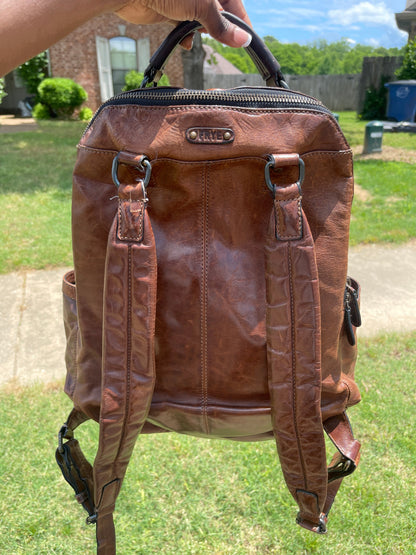 Frye Leather Backpack Brown