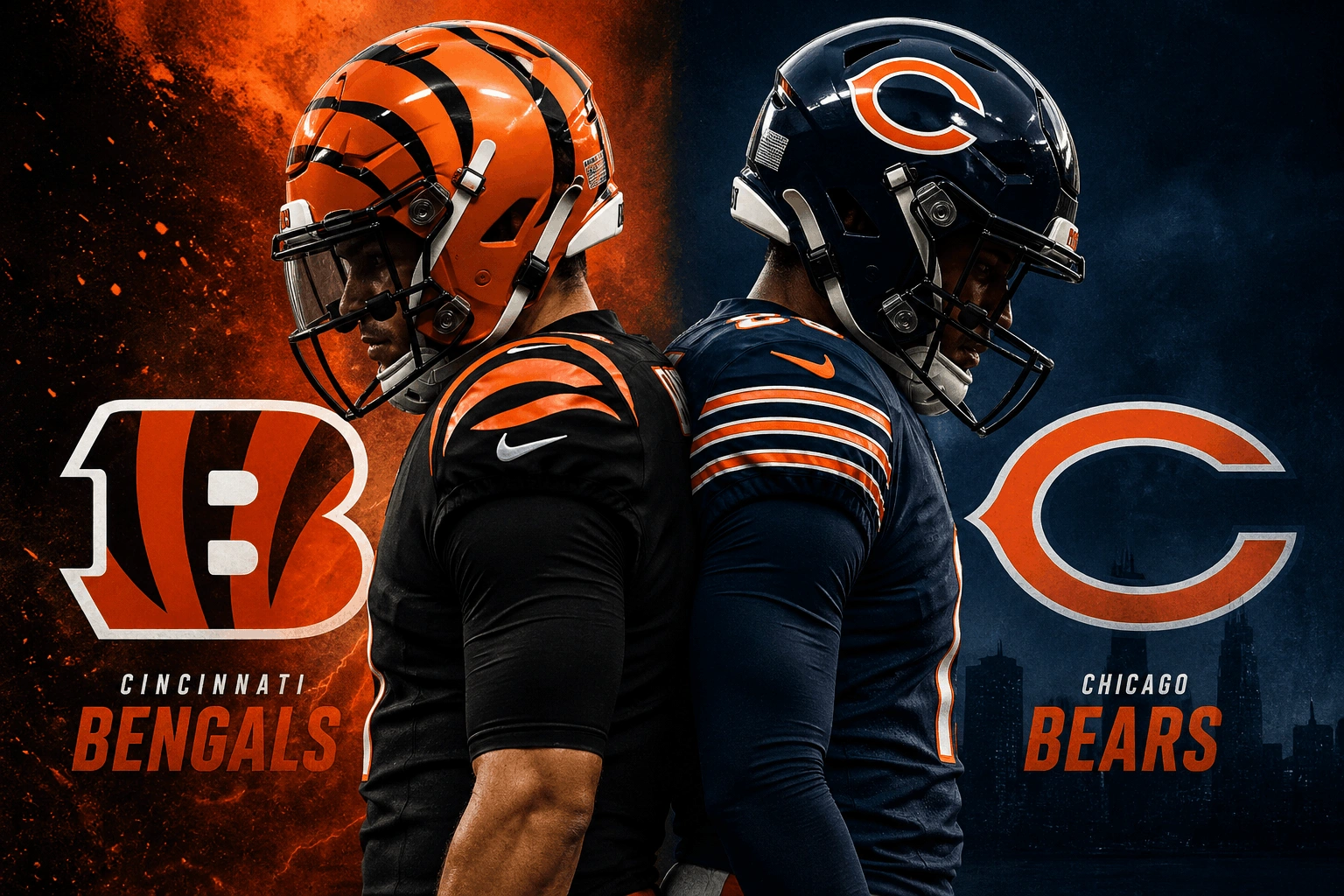 Bengals vs Chicago Bears Match Player Stats