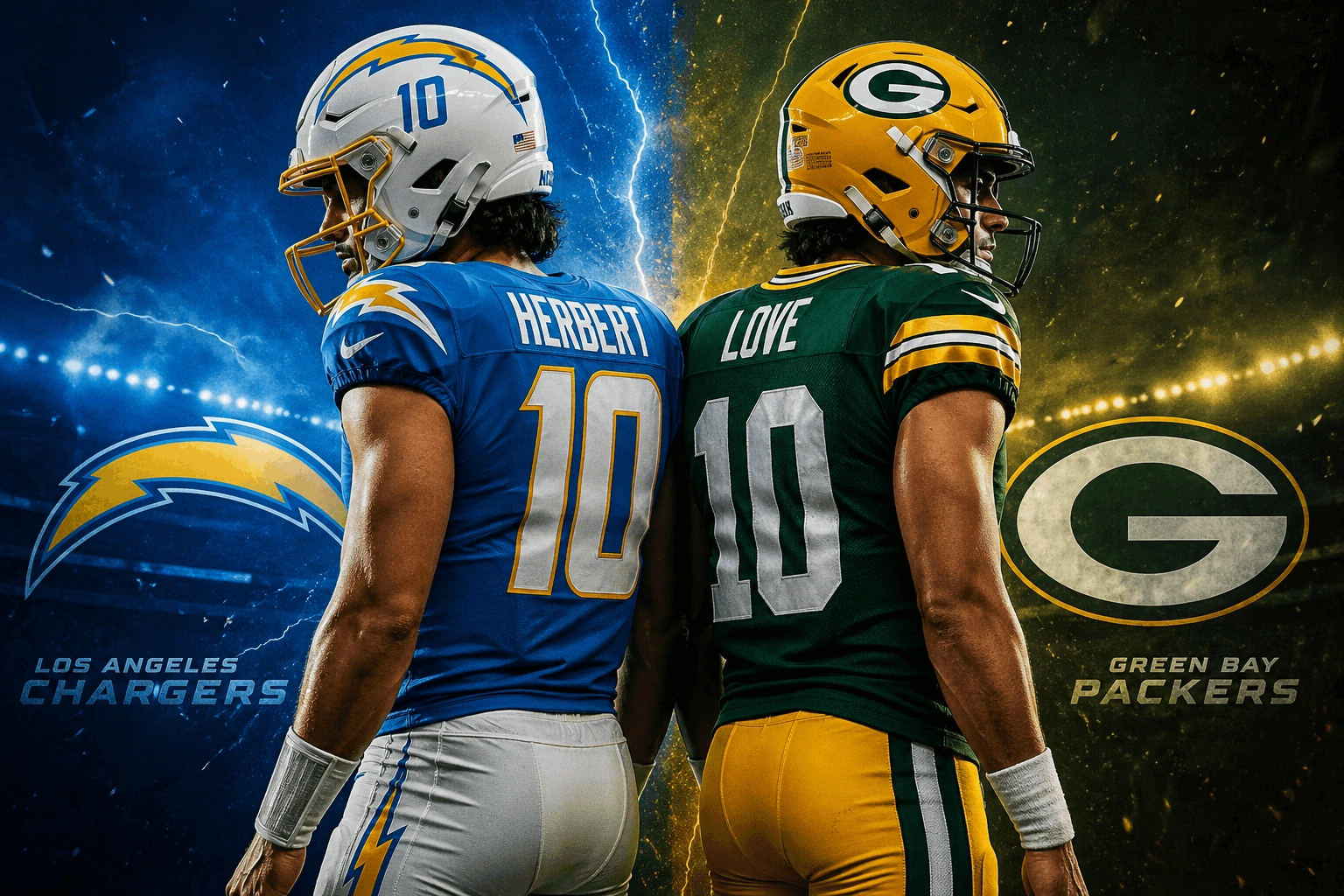 Chargers vs Green Bay Packers Match Player Stats