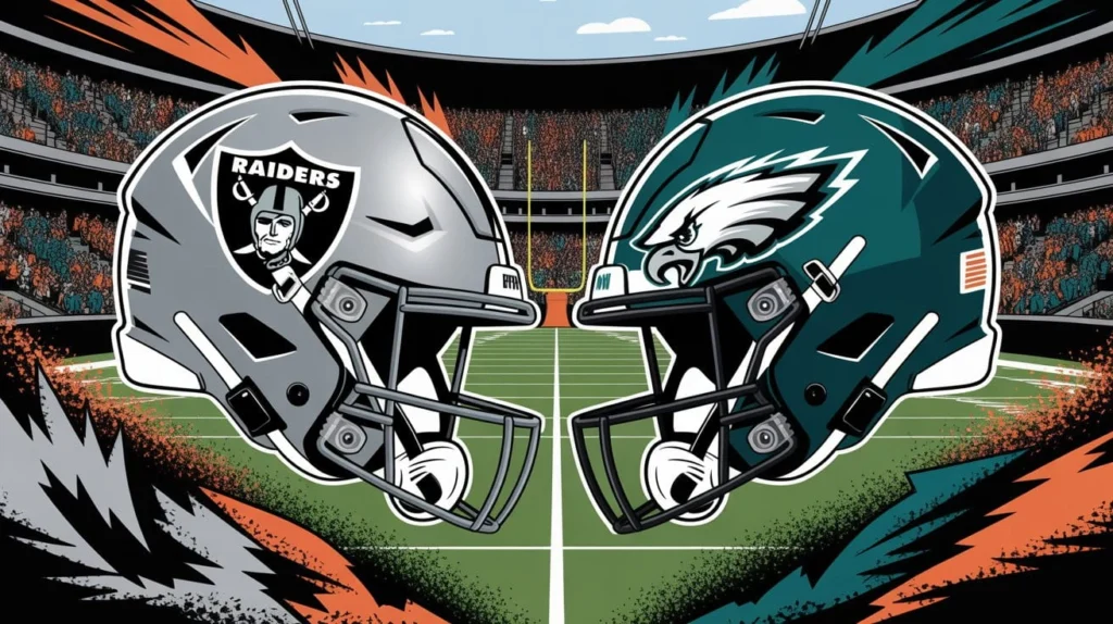 Las Vegas Raiders vs Philadelphia Eagles Match Player Stats