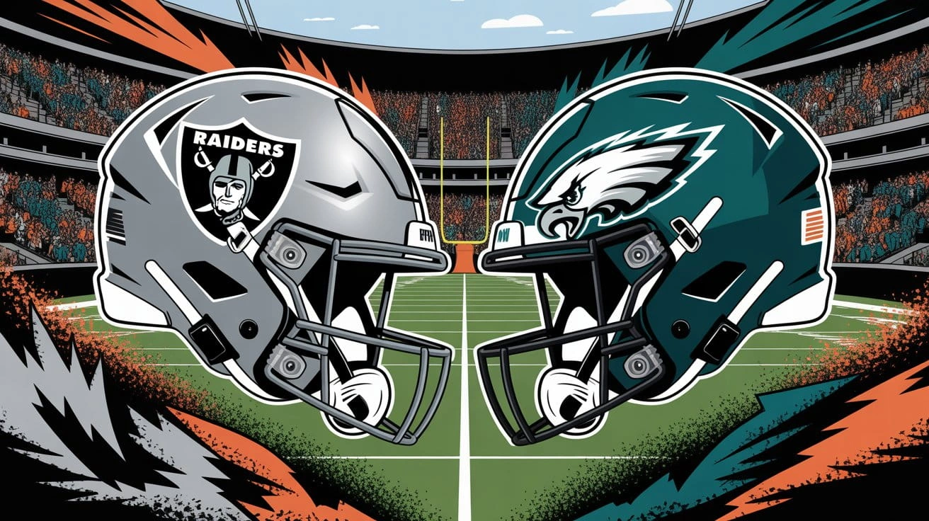 Las Vegas Raiders vs Philadelphia Eagles Match Player Stats