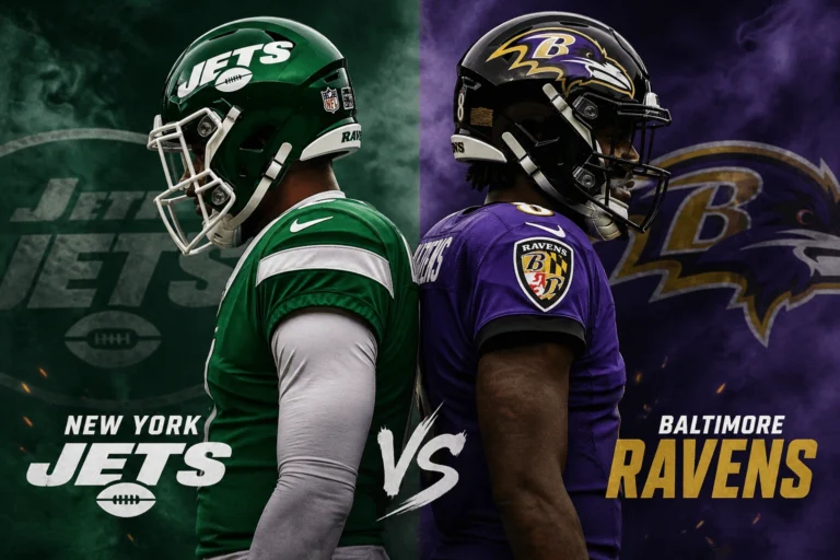 New York Jets vs Baltimore Ravens Match Player Stats