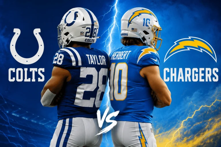 colts vs chargers match player stats