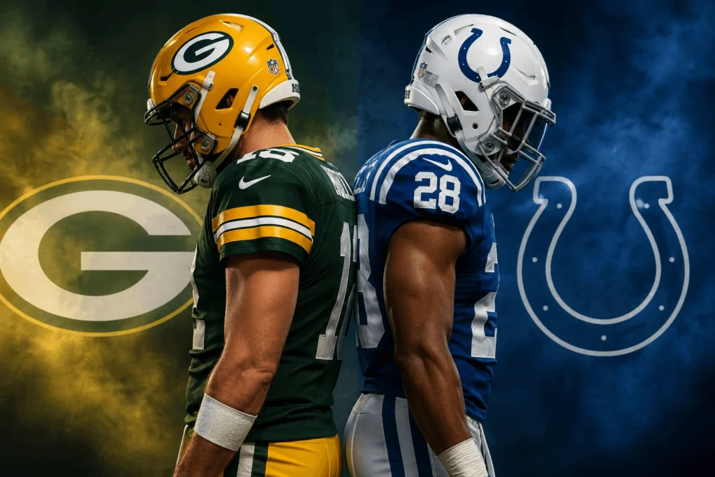 green bay packers vs indianapolis colts match player stats