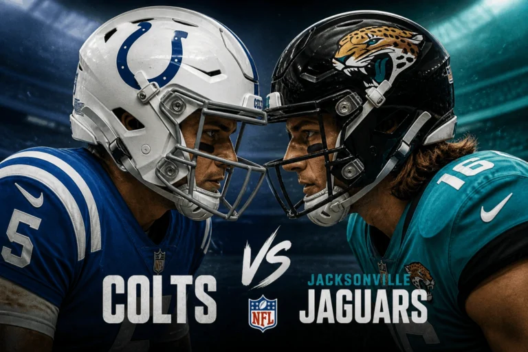 Colts vs Jacksonville Jaguars Match Player Stats