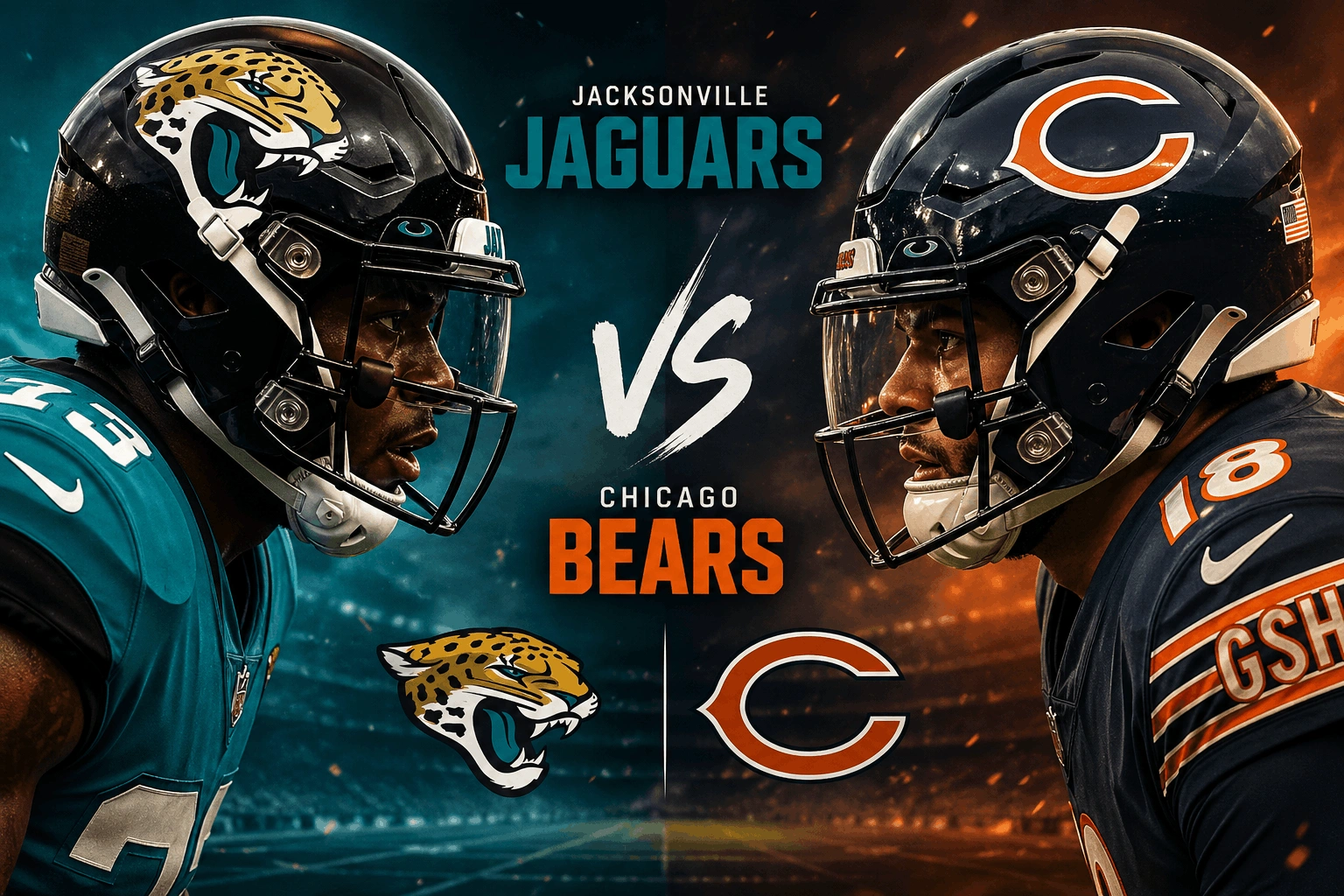 Jacksonville Jaguars vs Chicago Bears Match Player Stats