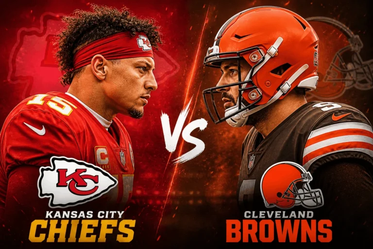 Kansas City Chiefs vs Cleveland Browns Match Player Stats